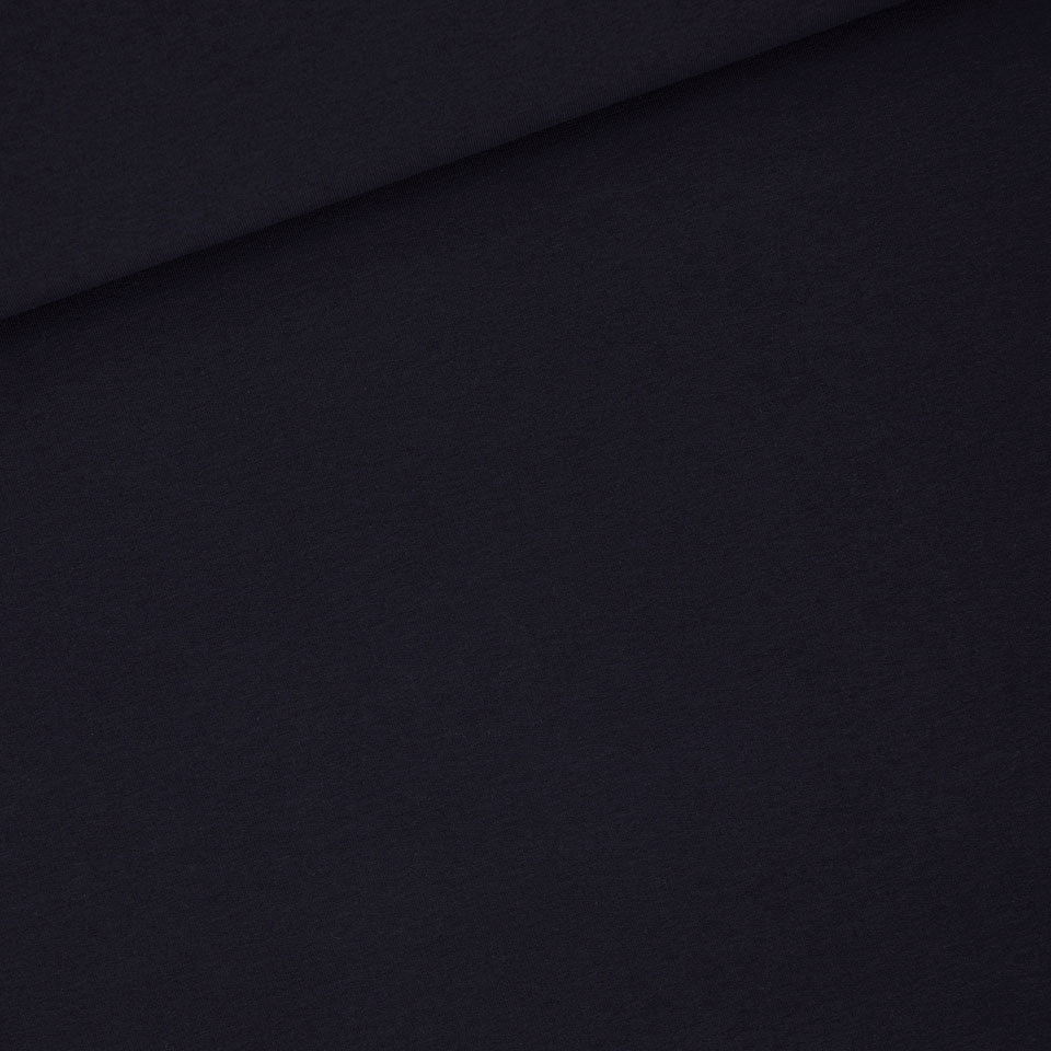 French Terry Solid, Polar Night Blue
