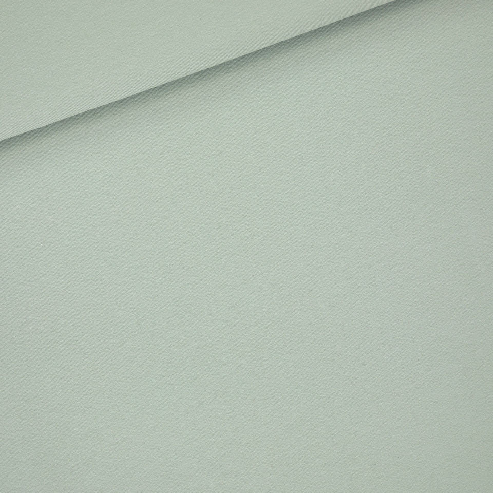 French Terry Solid, Mercury Green