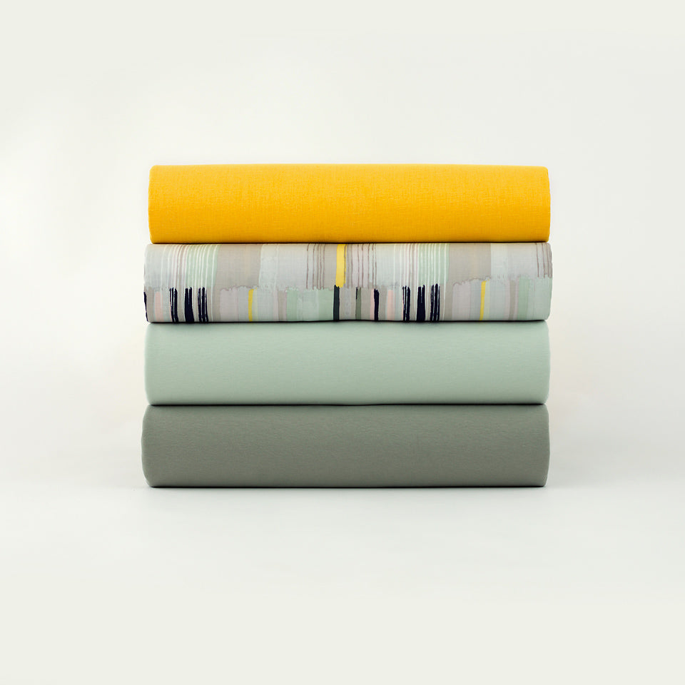 Paint Strokes Woven Viscose