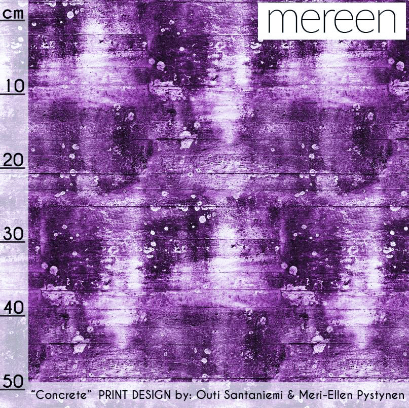 Concrete Organic Jersey, Violet by Mereen