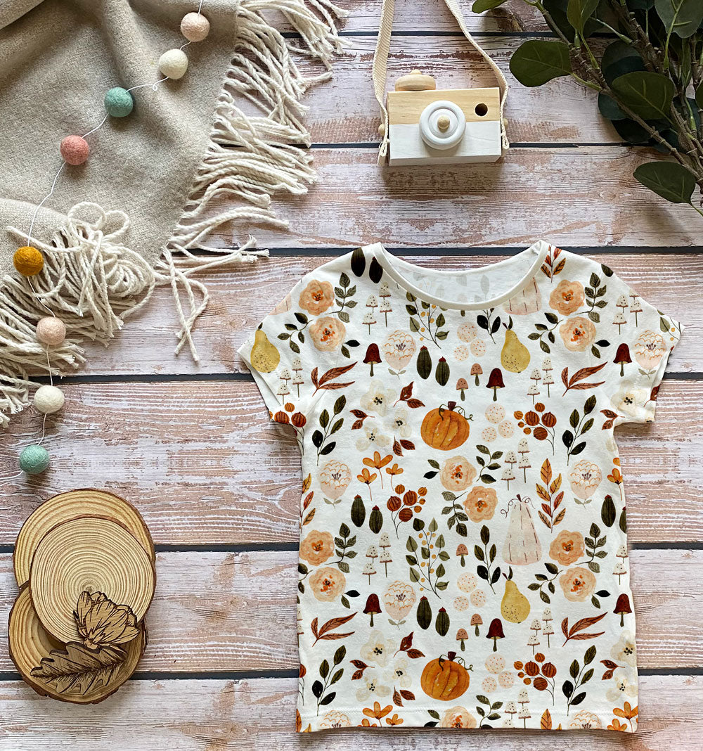 Pumpkins and Mushrooms Organic Jersey