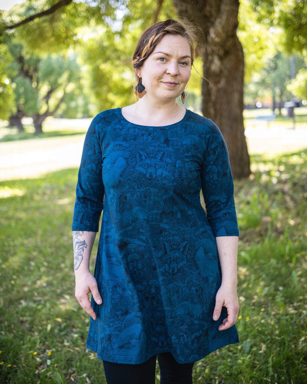 Sysi Organic Jersey, Indigo
