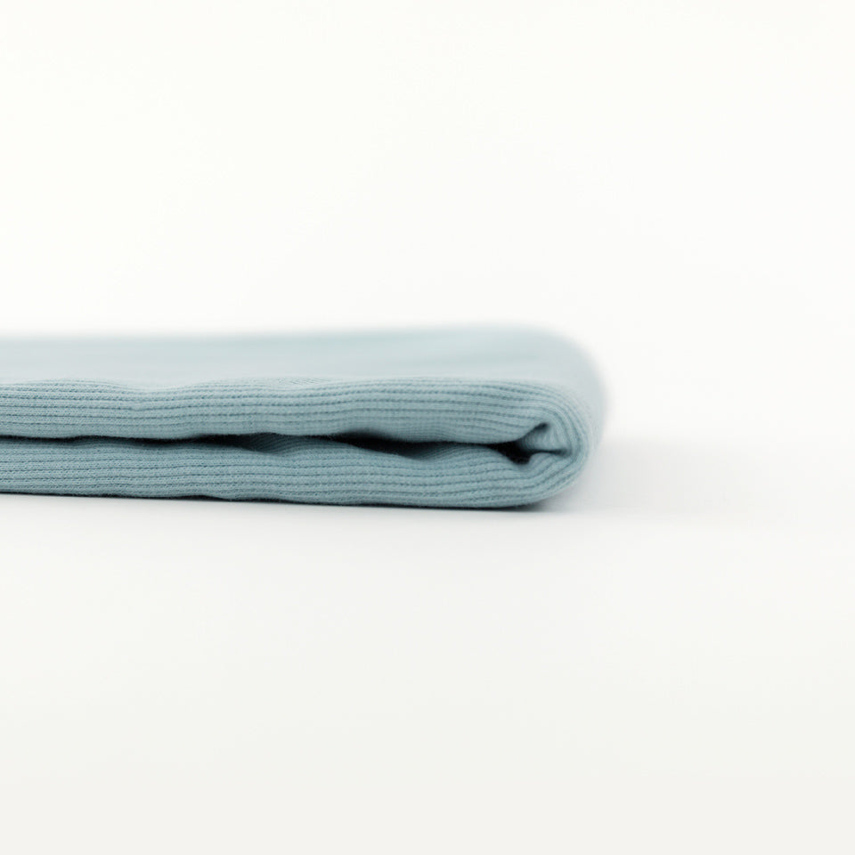 Rib Knit, Tourmaline Blue