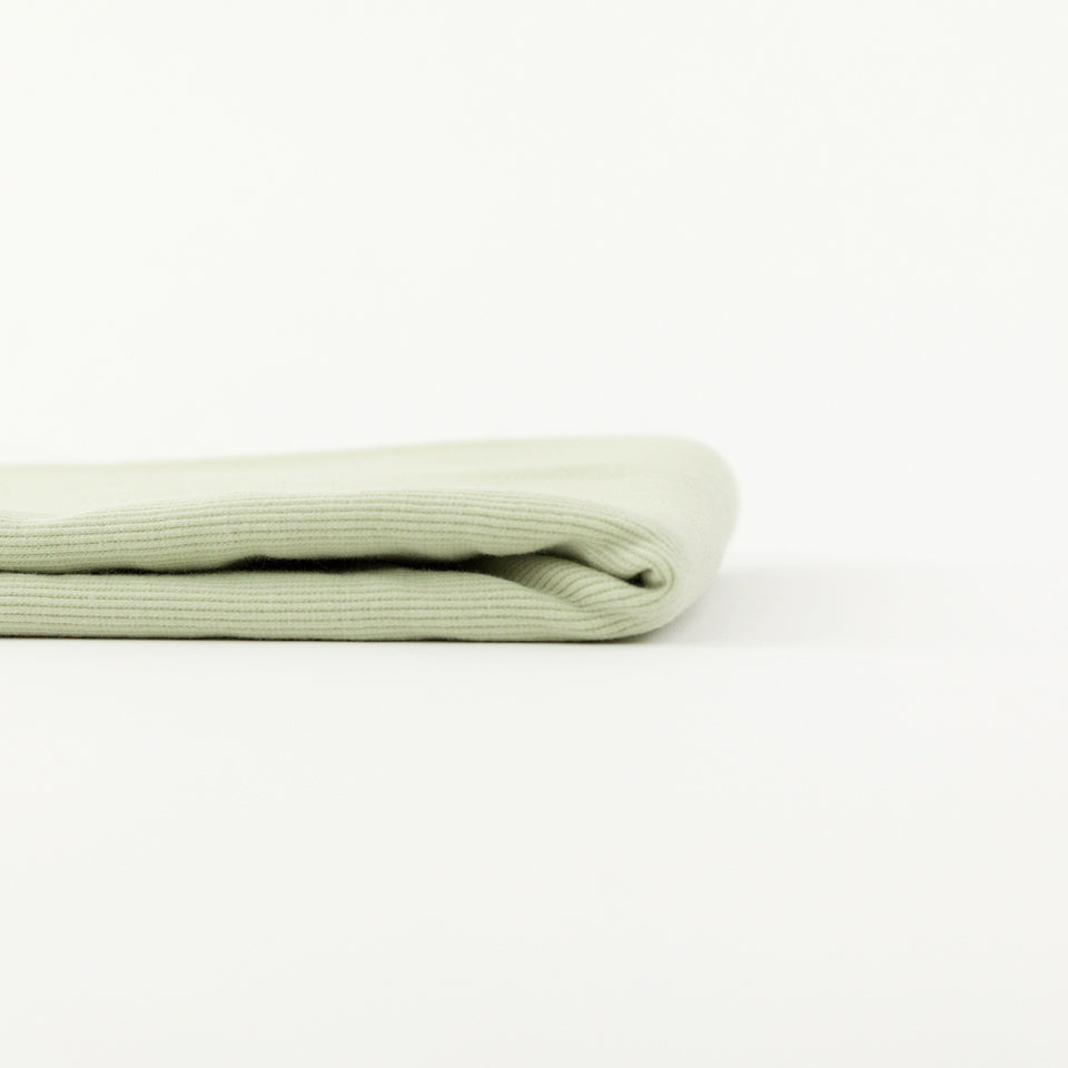 Rib Knit, Fog Green