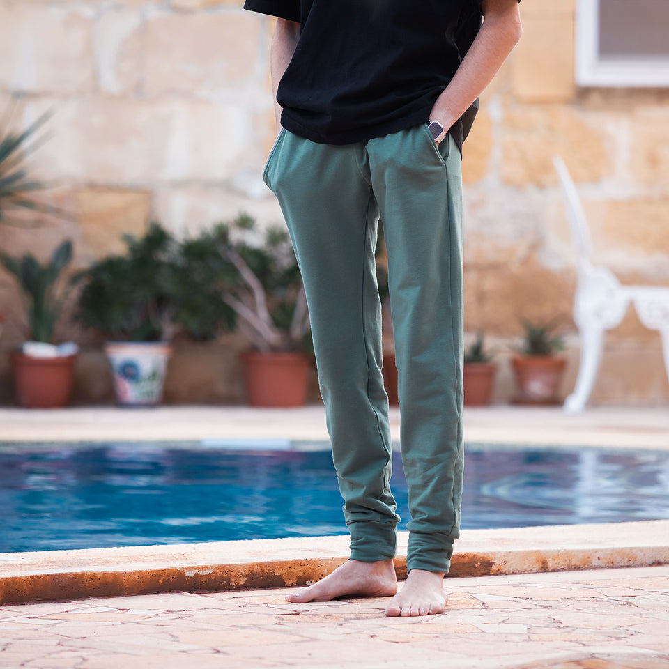 French Terry, Duck Green