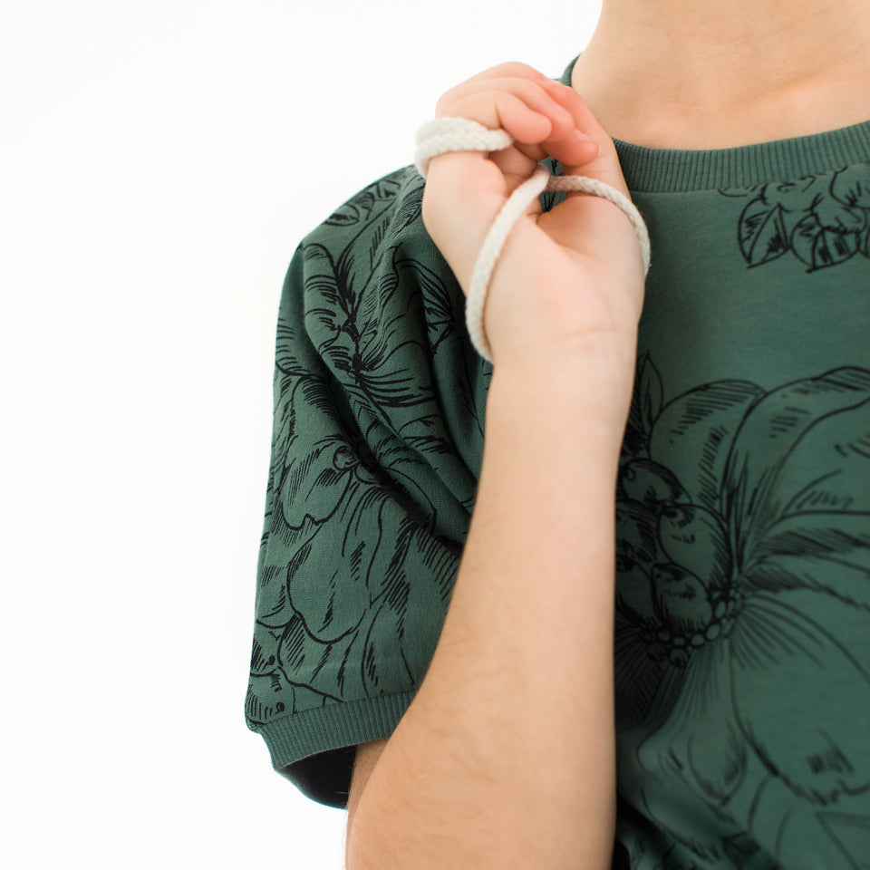 Rib Knit, Duck Green