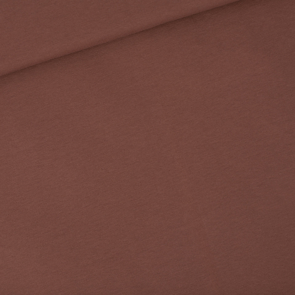French Terry, Tiramisu Brown