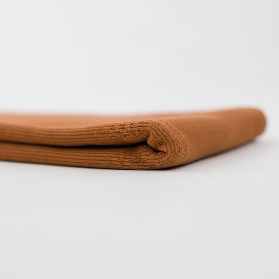 Rib Knit, Meerkat Brown