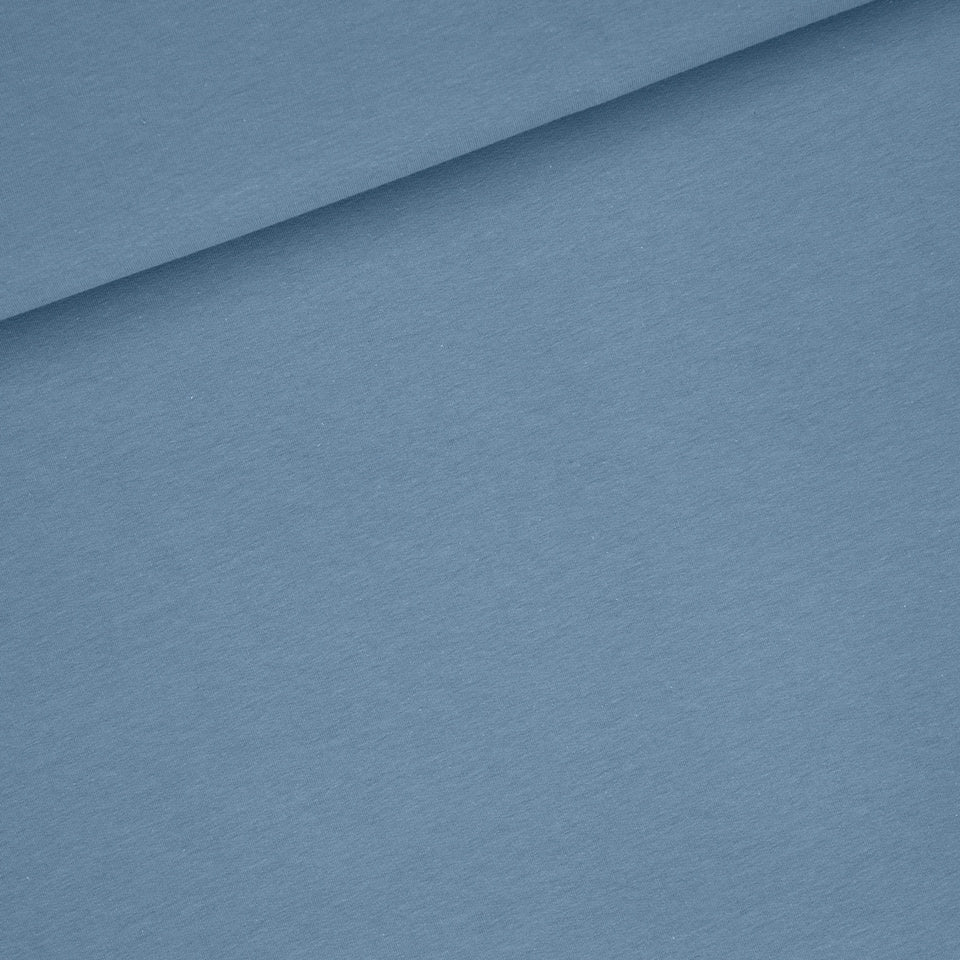 French Terry Solid, Spring Lake Blue