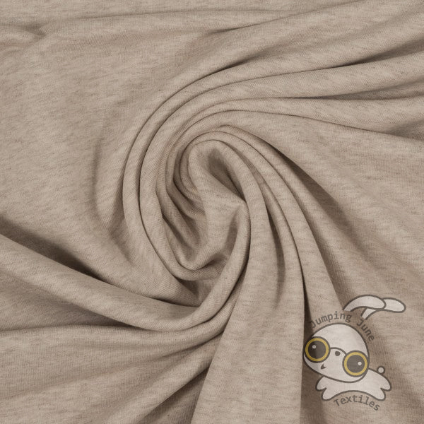 Melange Beige Sweatshirt Fleece
