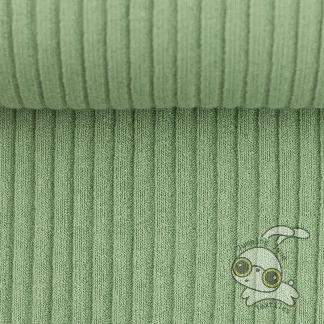 Smoke Green 4x4 Heavy Ribbing, *Limited Fall Collection*
