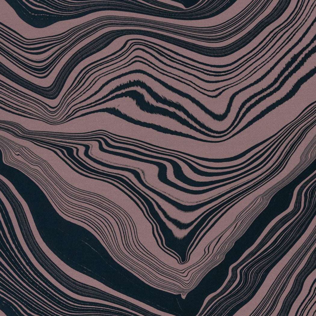 Stone Layers French Terry, Dusty Rose