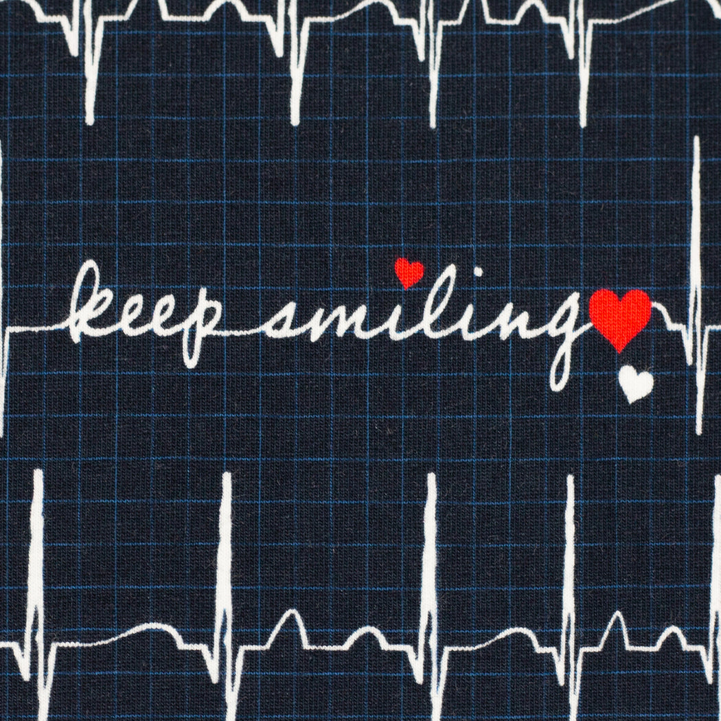 Keep Smiling Jersey, Navy