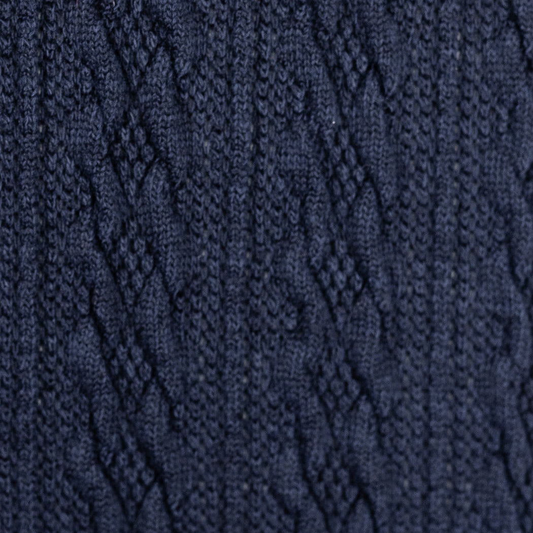 Carmen Sweater Knit, Dark Blue