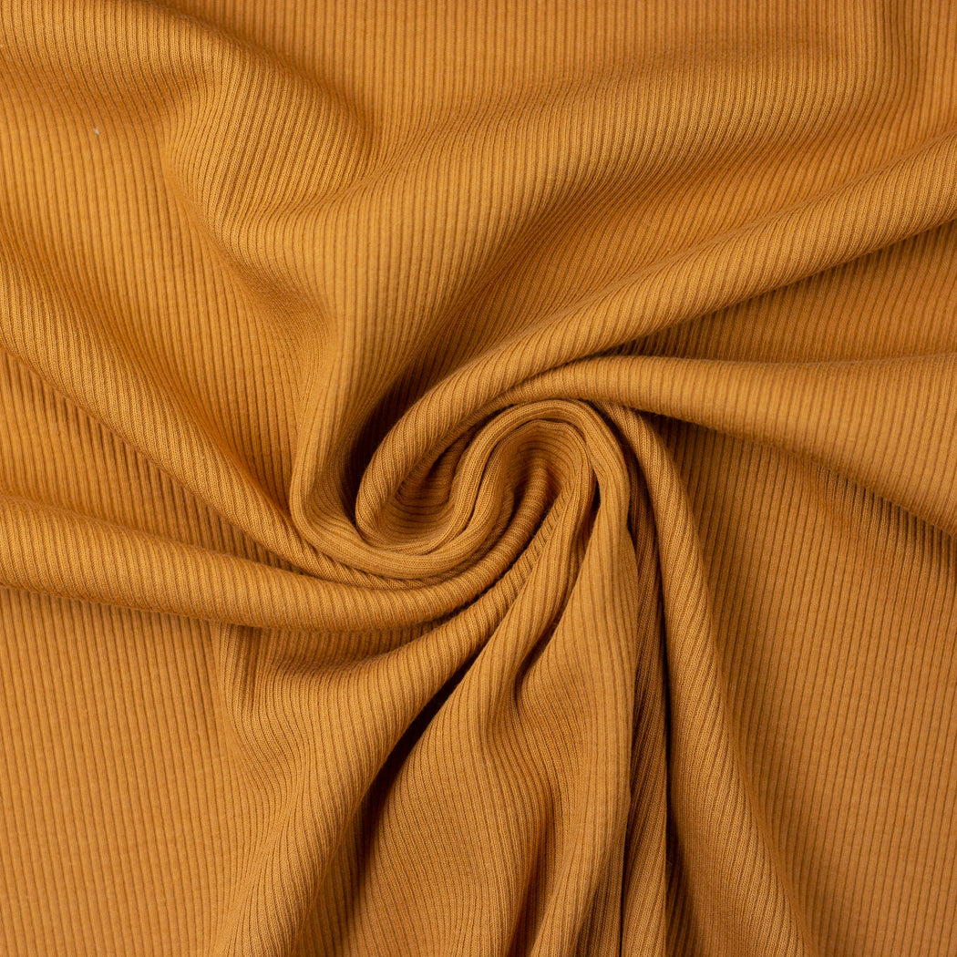 Ochre Ribbed Knit