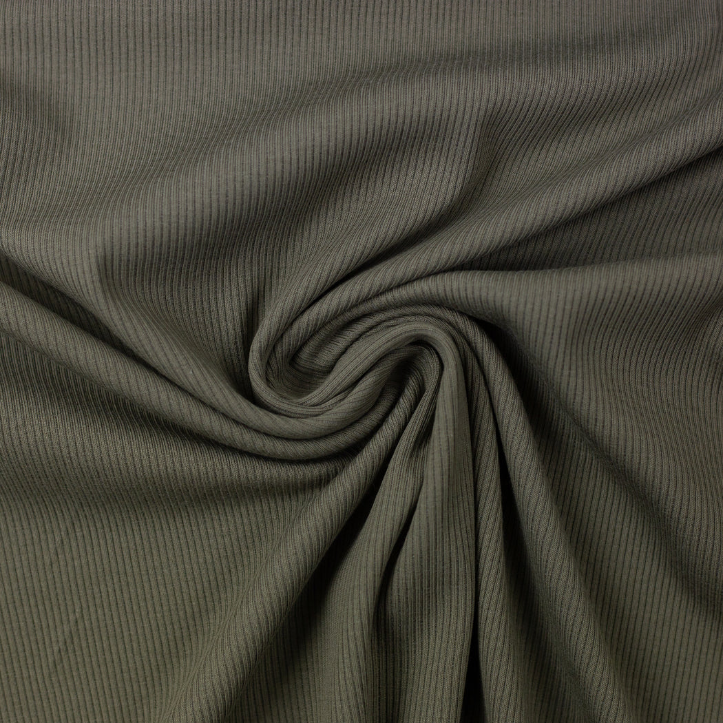 Khaki Ribbed Knit