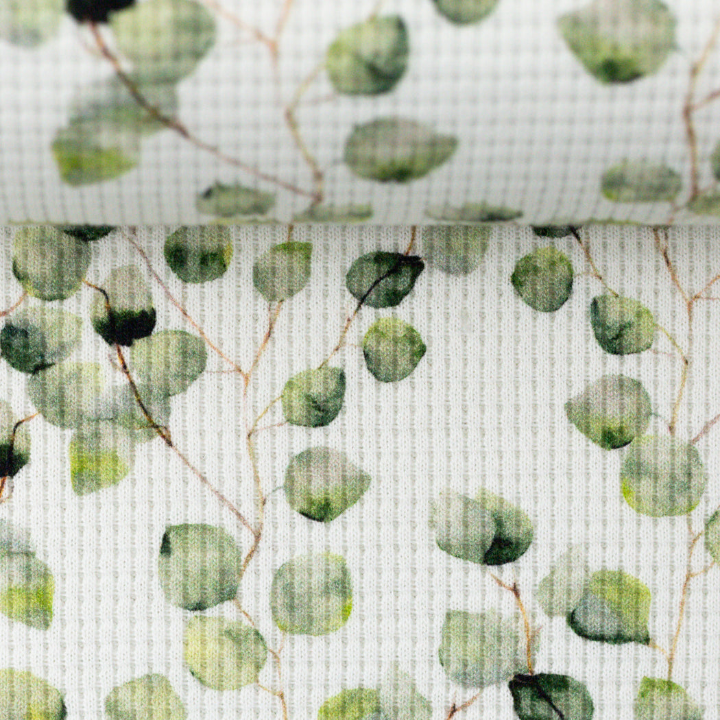 Eucalyptus Waffle Knit