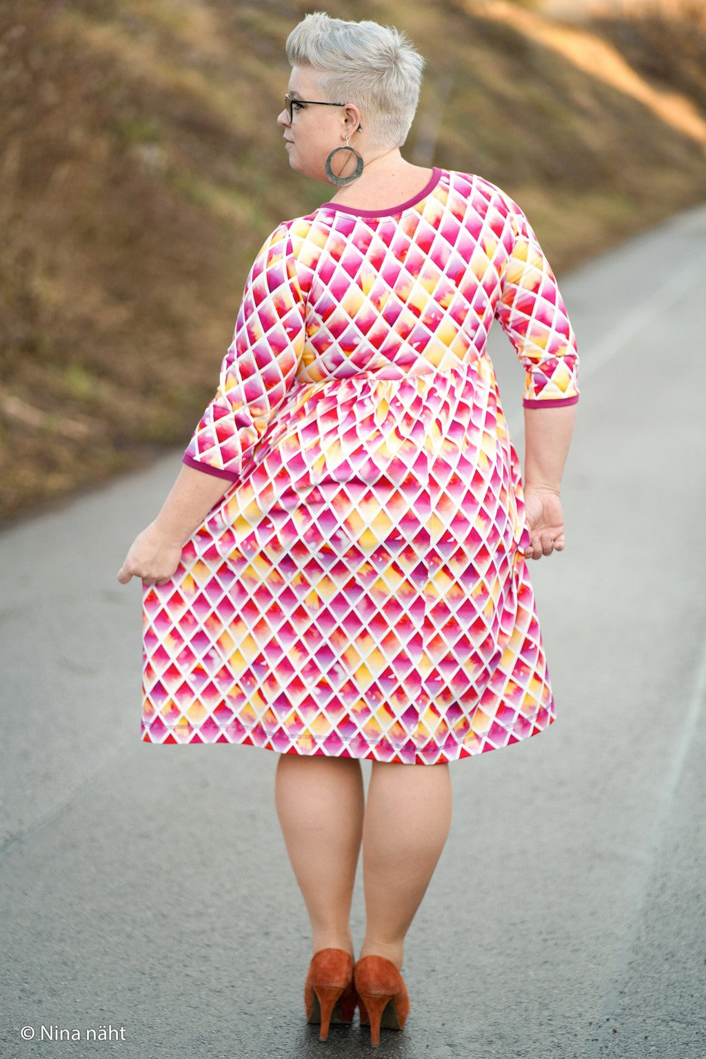 Crystal Diamonds Jersey, Pink