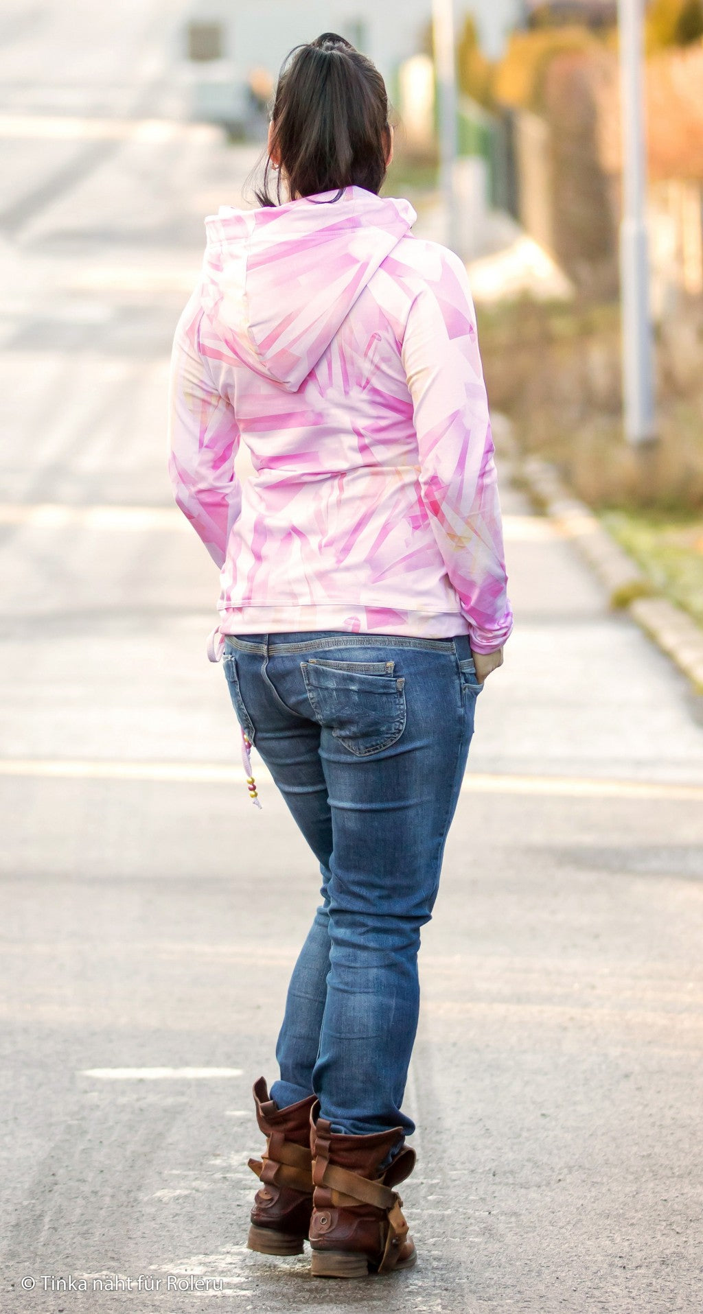 Crystal Points Jersey, Pink