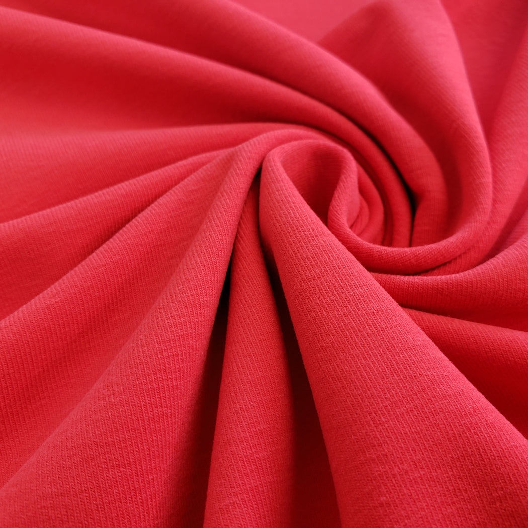 Brushed Jersey, Tomato