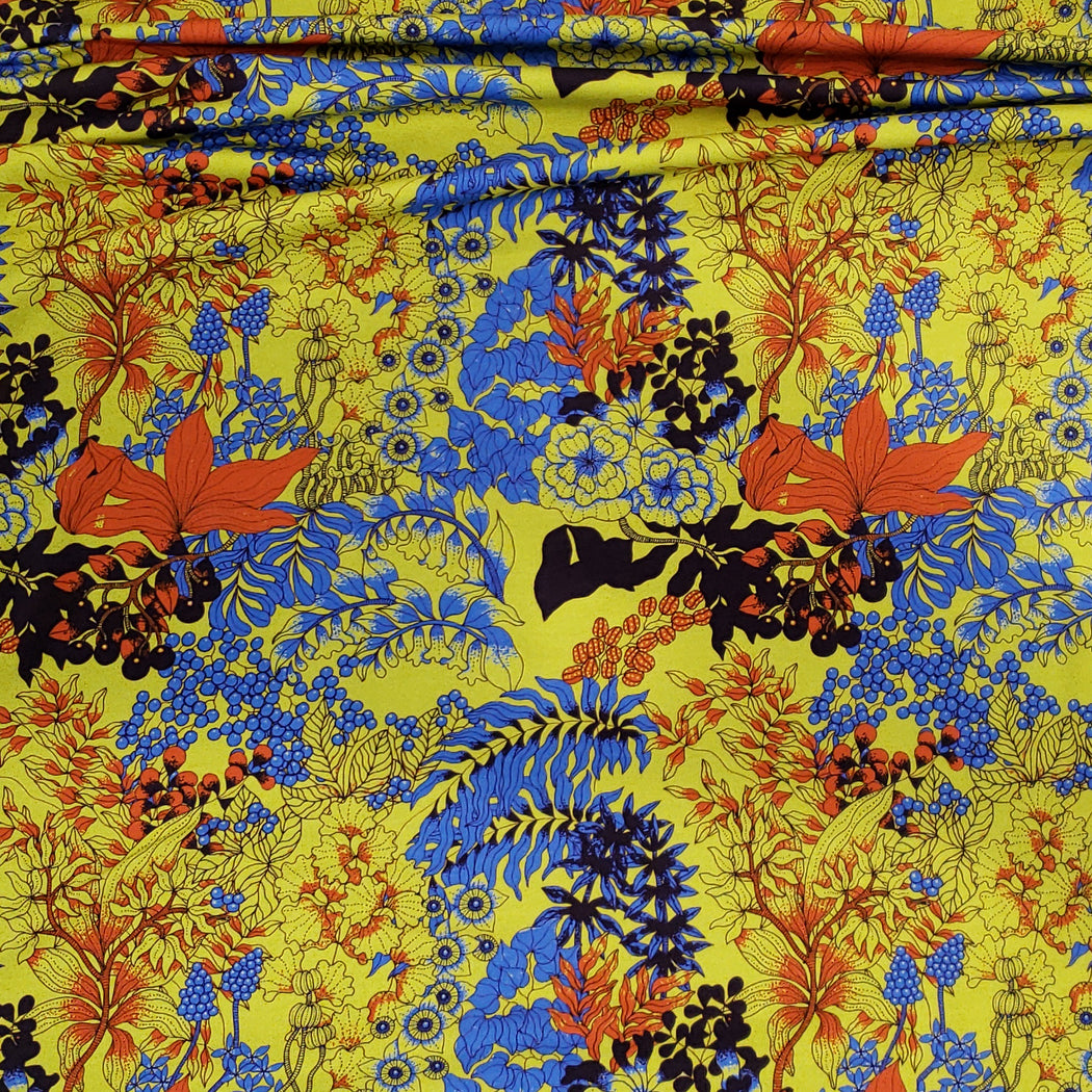 Dusk Organic Jersey, Yellow by Znok Design