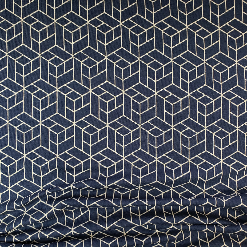 Cozy Collection Box Jacquard, Navy