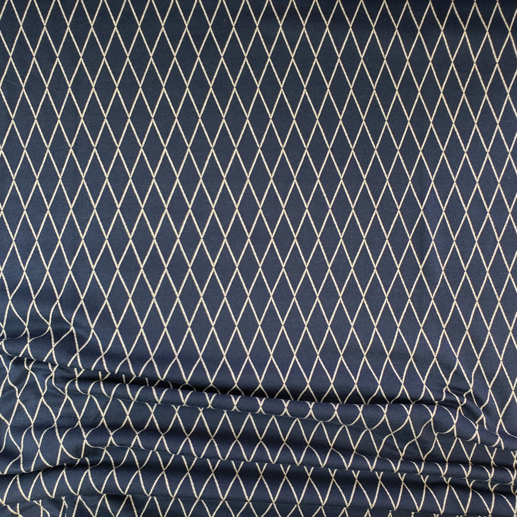 Cozy Collection Diamond Jacquard, Navy