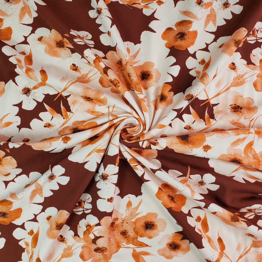 Waterflower Jersey, Cherry Mahogany