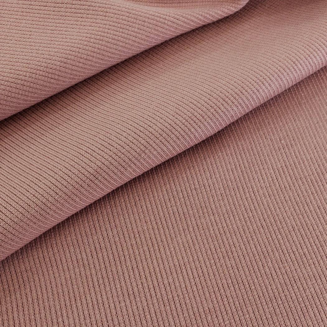 Ribbed Knit, Blush Pink