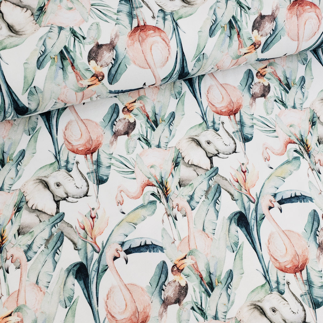 Elephants & Flamingos Jersey