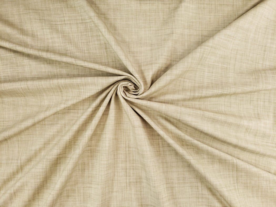 Linen Look Jersey, Beige