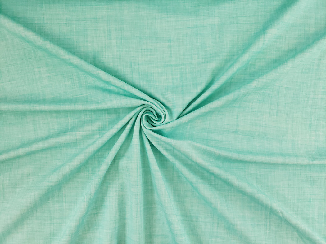 Linen Look Jersey, Mint