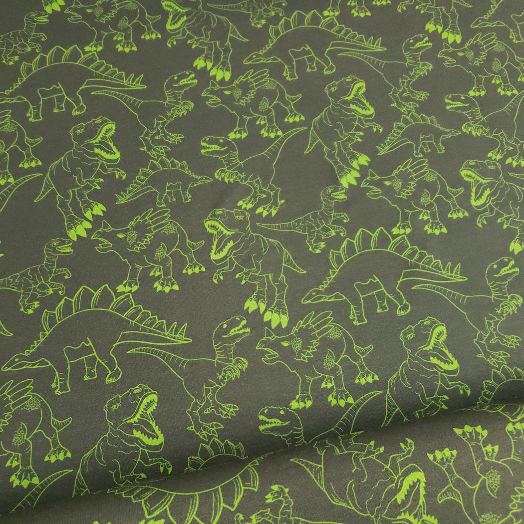 Jesse Dinosaurs Jersey, Khaki Green