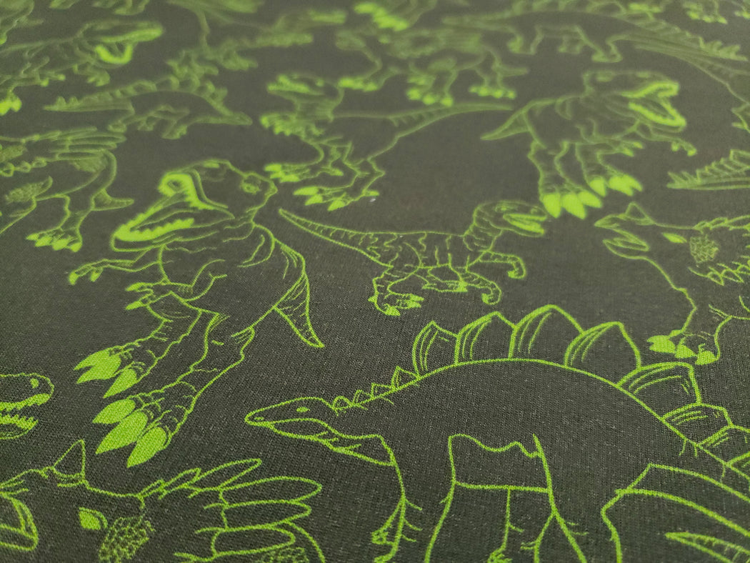 Jesse Dinosaurs Jersey, Khaki Green
