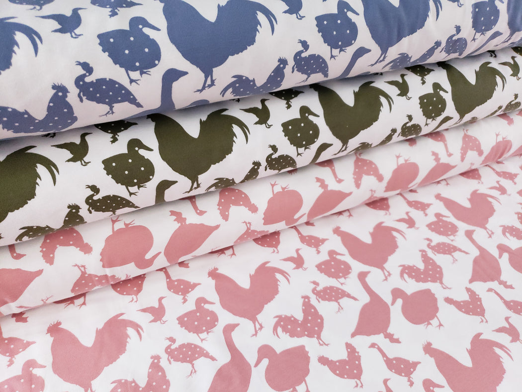 Farm Birds Jersey, Pink