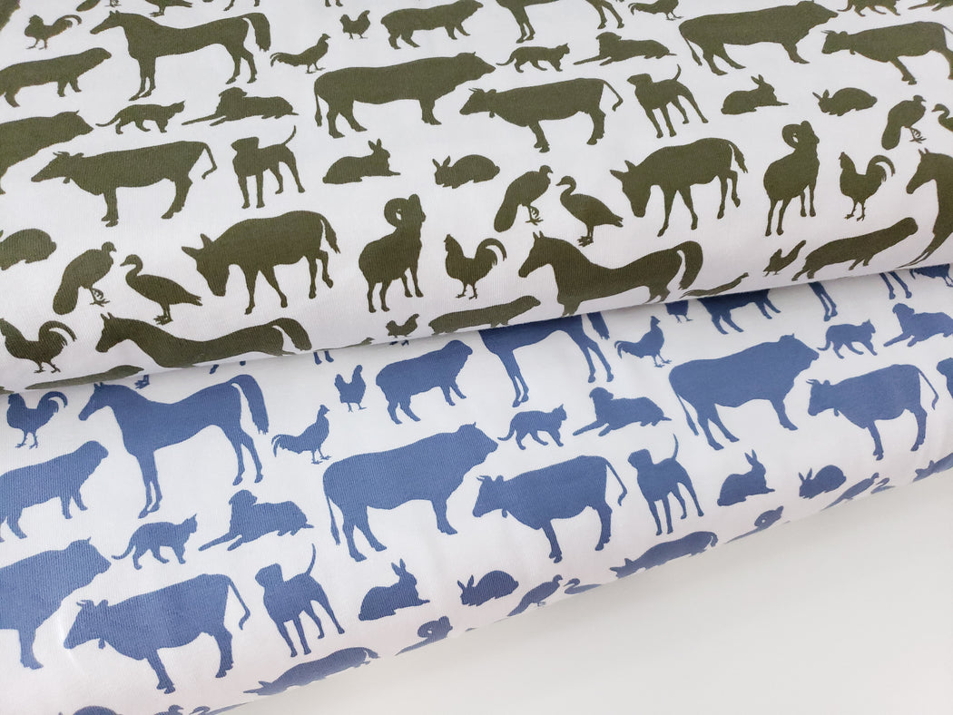 Farm Animals Jersey, Blue
