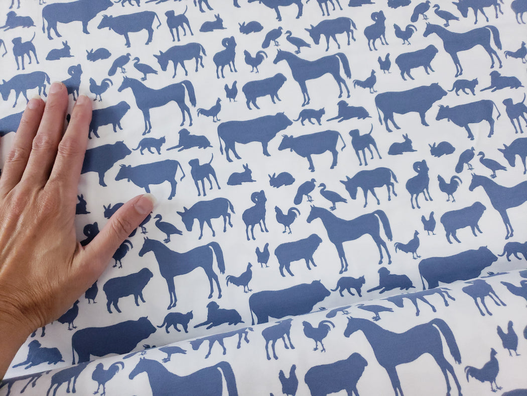 Farm Animals Jersey, Blue