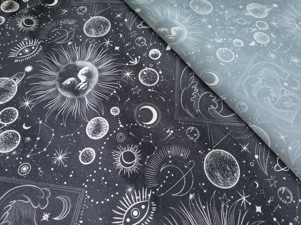 Cosmic Tide Organic Jersey, Charcoal