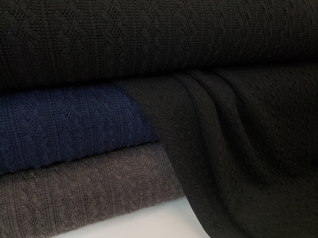 Carmen Sweater Knit, Black