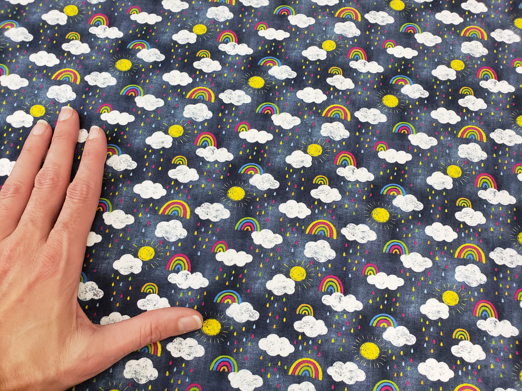 Sketch Rainbows Jersey, Denim