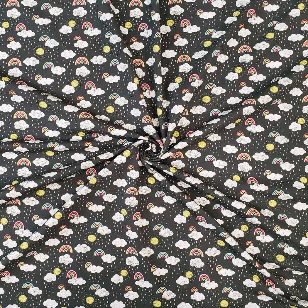 Sketch Rainbows Jersey, Gray