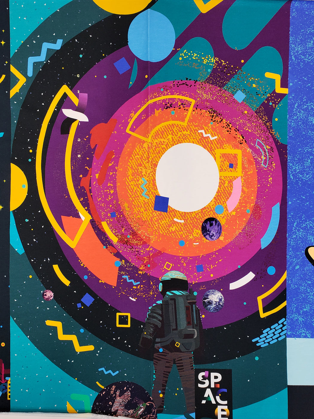 Colorful Space French Terry RAPPORT
