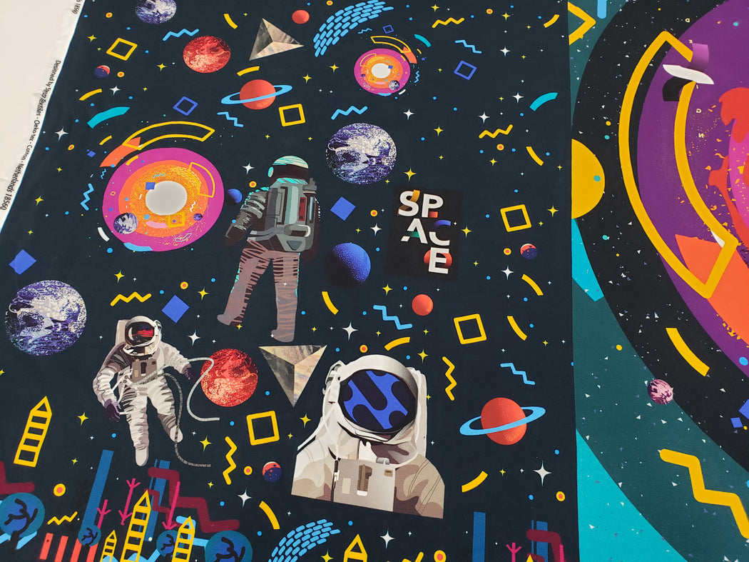 Colorful Space French Terry RAPPORT