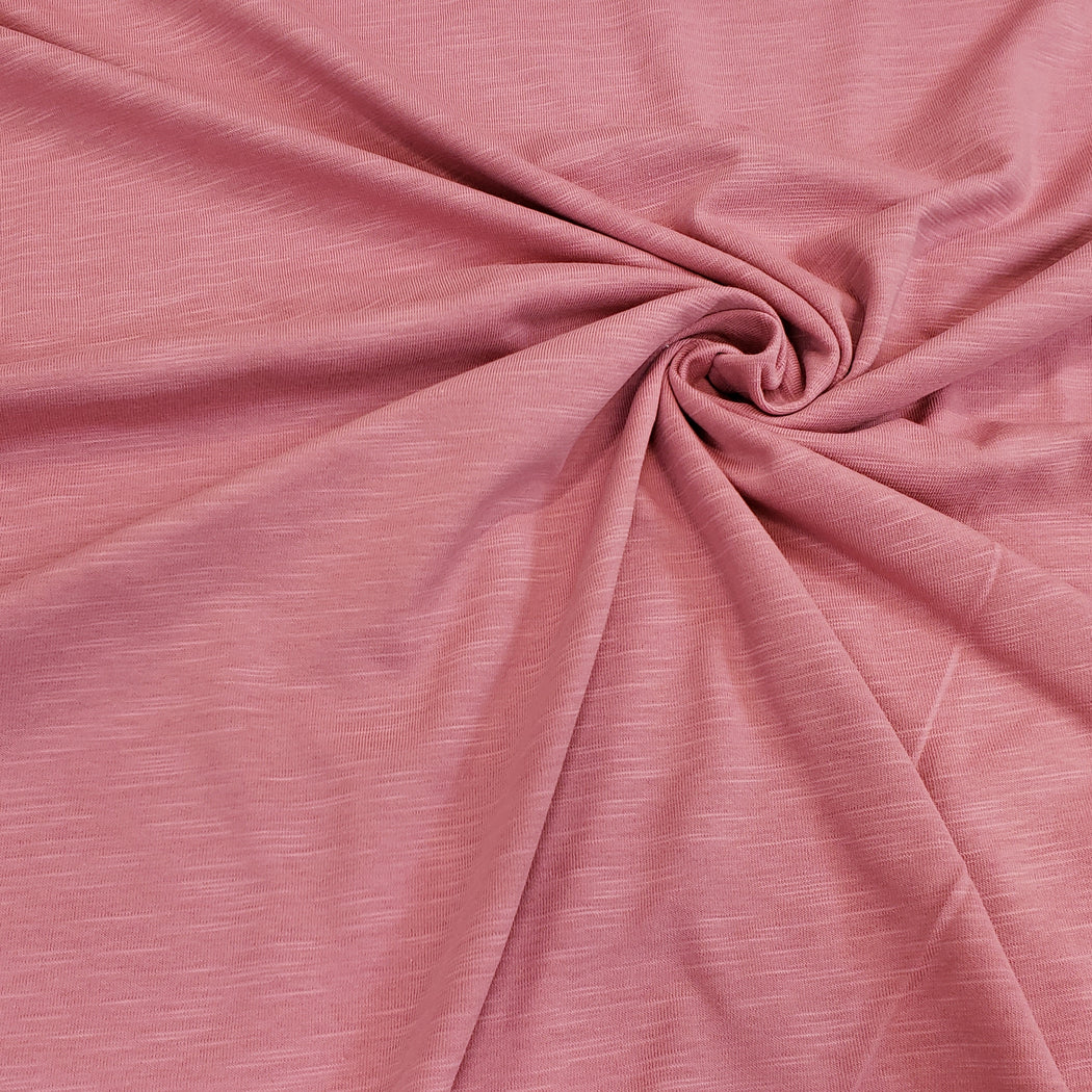 Slub Jersey, Rose