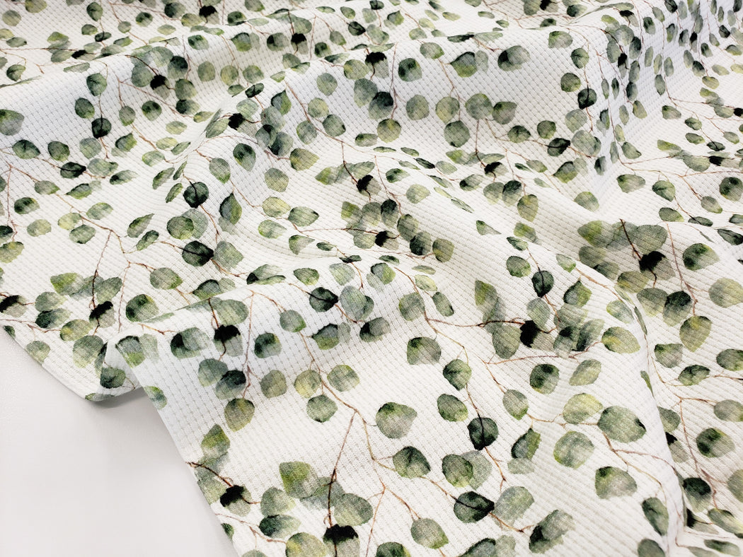 Eucalyptus Waffle Knit