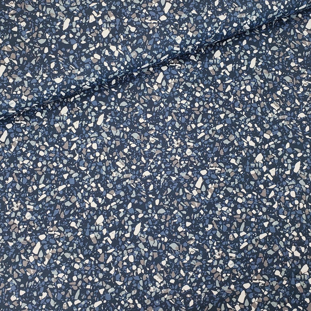 Marvelous Terrazzo Jersey, Denim