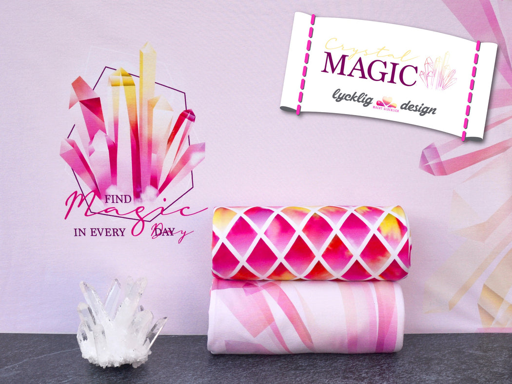 Crystal Magic Jersey RAPPORT, Pink