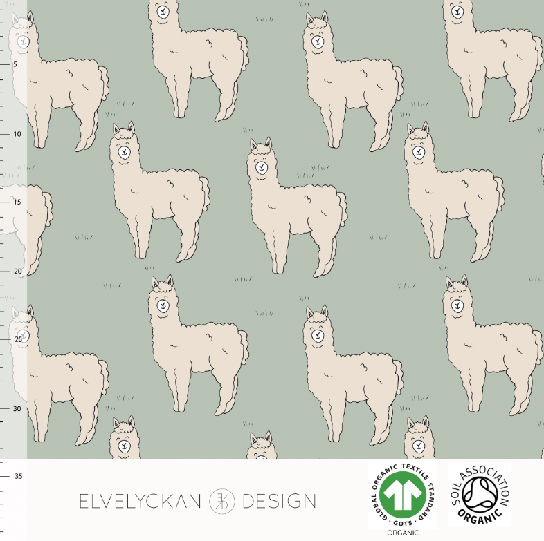 Alpacka Organic Jersey, Sea Green