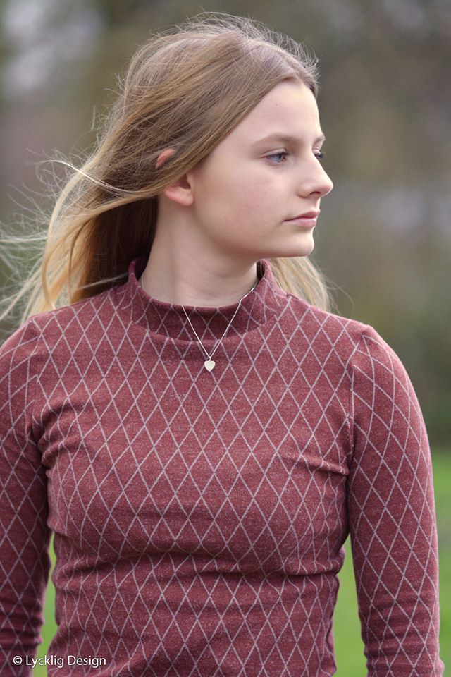 Cozy Collection Diamond Jacquard, Bordeaux