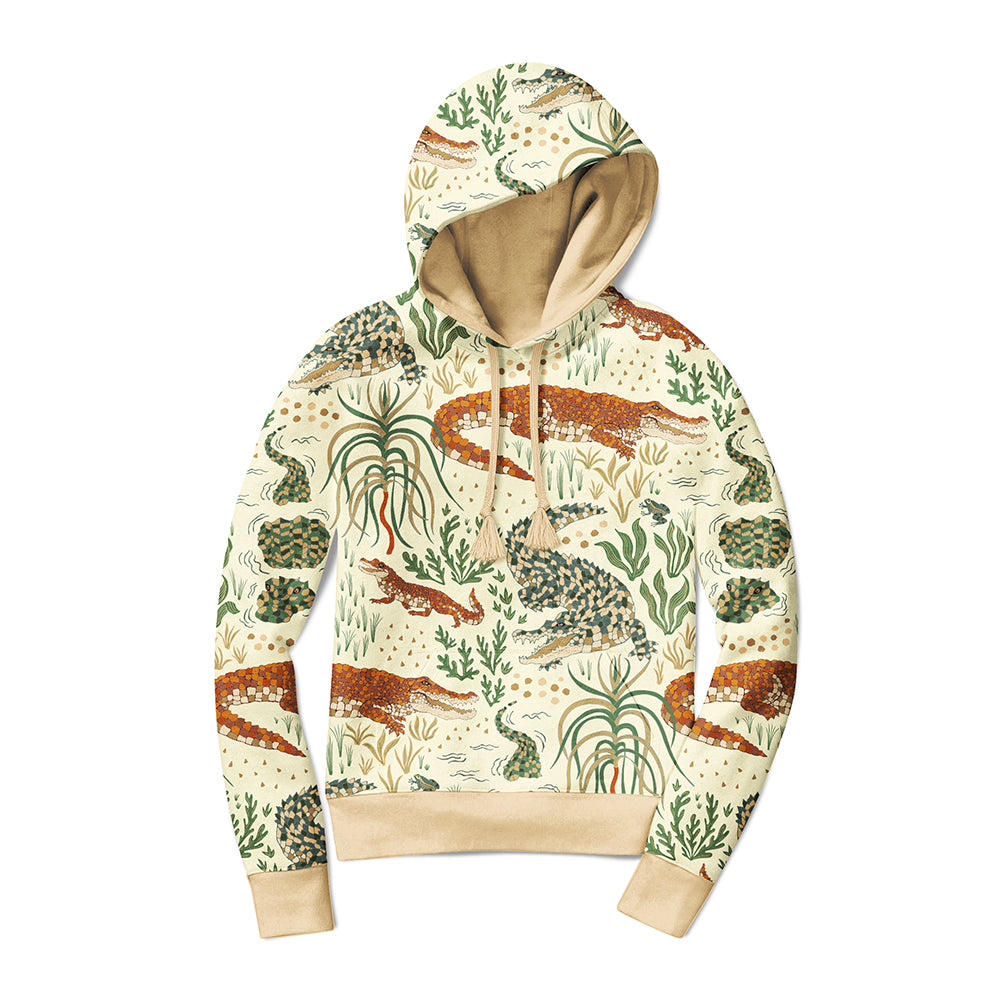 Crocodile Sun Organic French Terry